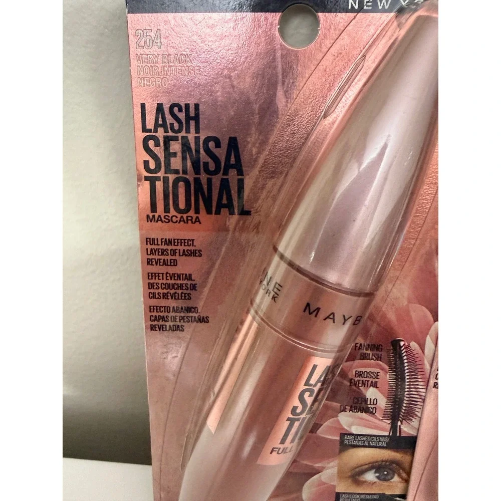 Maybelline Lash Sensational Mascara Women 2pk Black & Brownish Black NWT